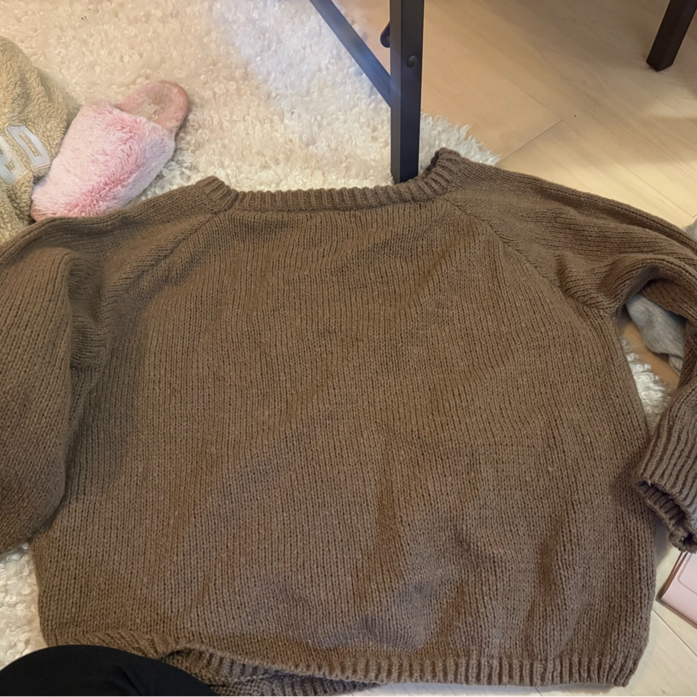 Cozy Brown Sweater
